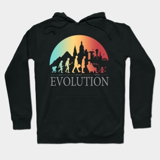 human evolution past present future timeline Hoodie